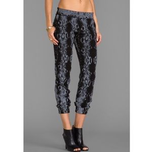 Monrow snakeskin pants